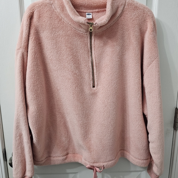 Old Navy Jackets & Blazers - Old Navy Blush Teddy Jacket